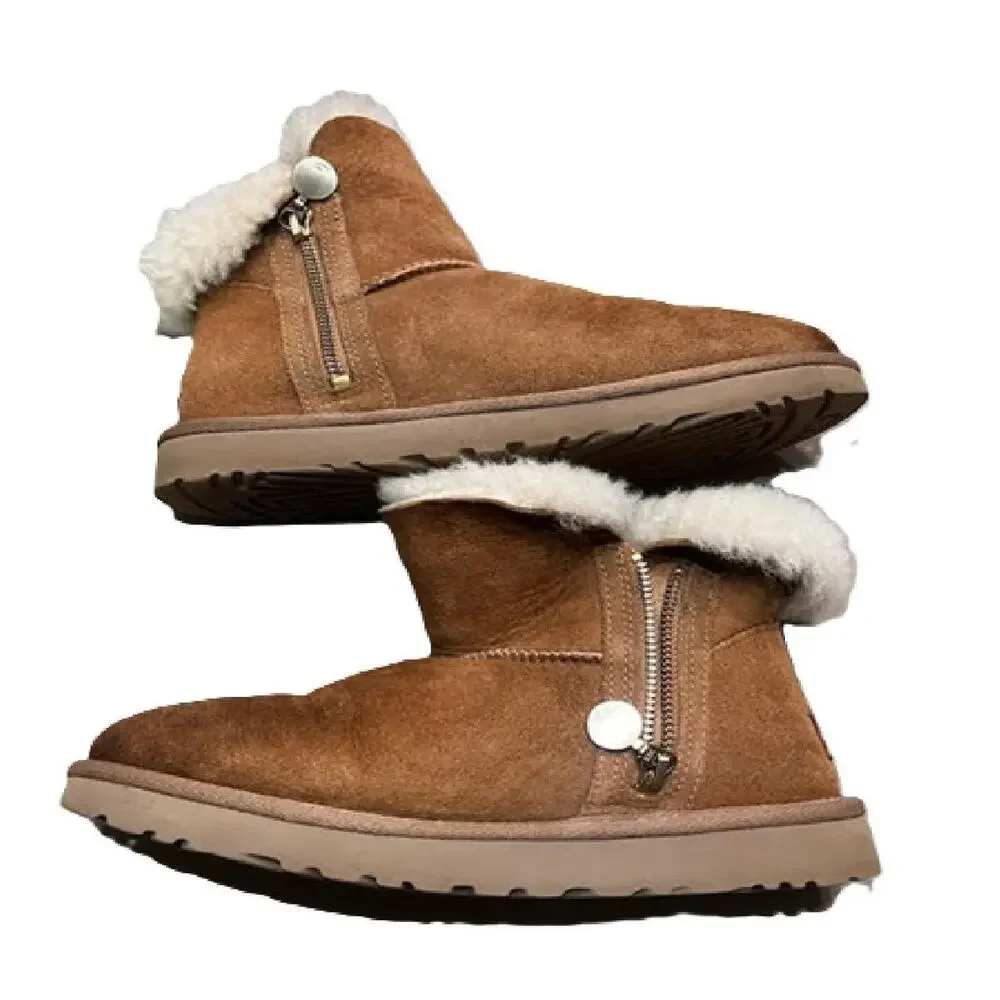 UGG Bailey Zip Mini Ankle Boot US 8 EU 39
